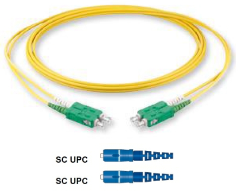 Patch cable 2xSC-2xSC UPC 5m