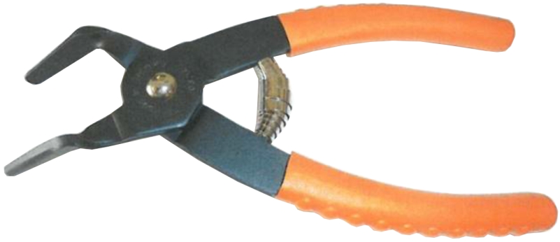 Cranked splitting pliers