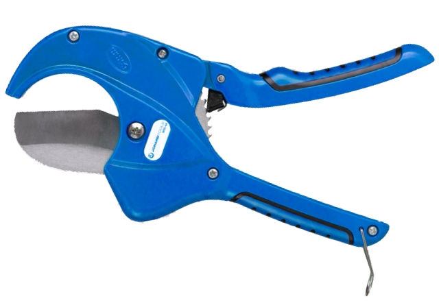 Pipe cutter 64 for PE/PVC pipes