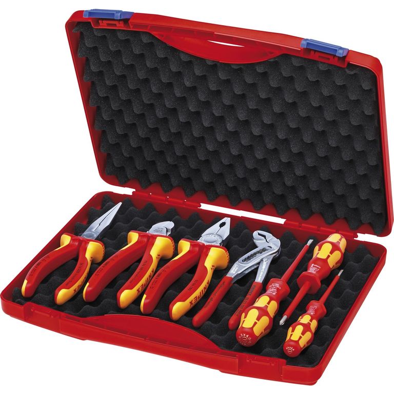 Werkzeug-Box RED Elektro Set 2