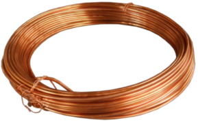 RD8/Cu-w/50 round wire copper