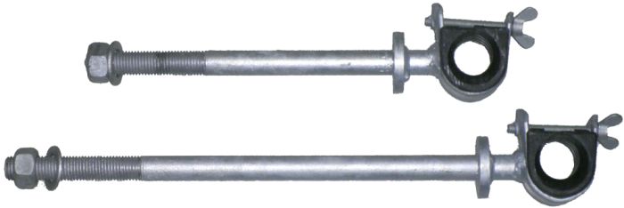 ISO suspension clamp 4×95/250 M20