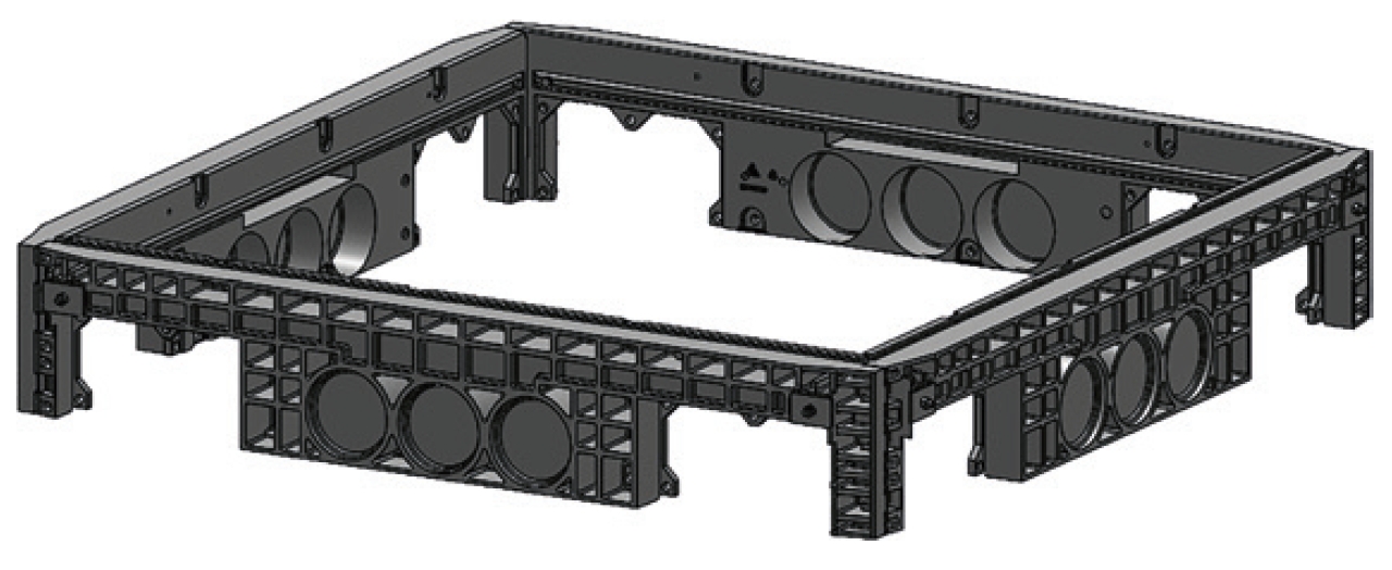 EK 518 Rahmen, H: 220mm